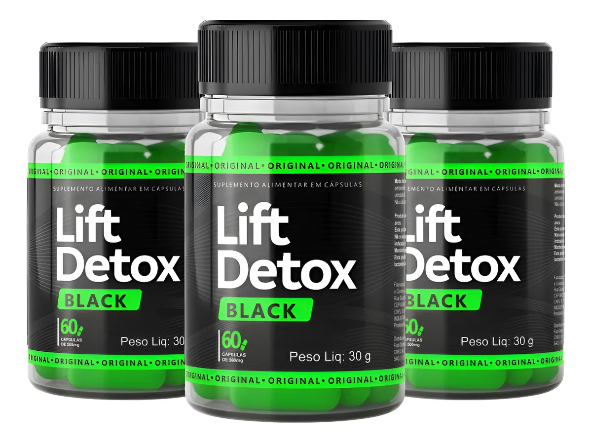 Compre 2 Leve 3 Lift Detox Black