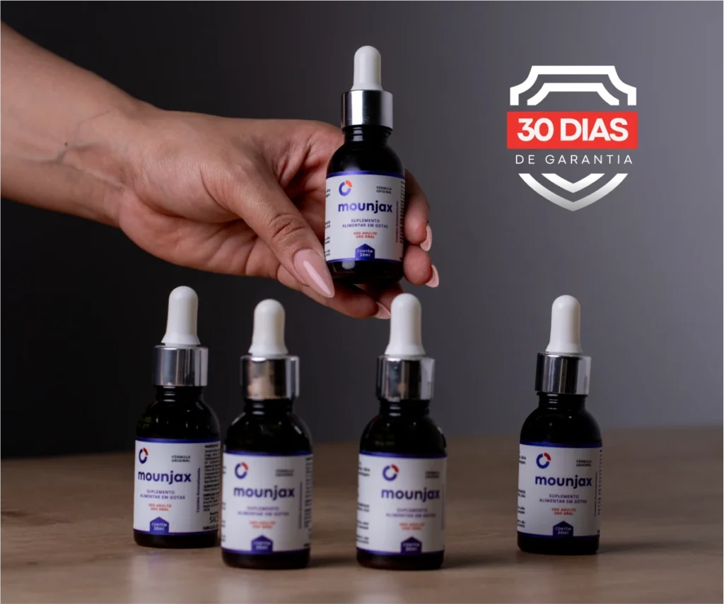 Garantia de 30 dias Mounjax